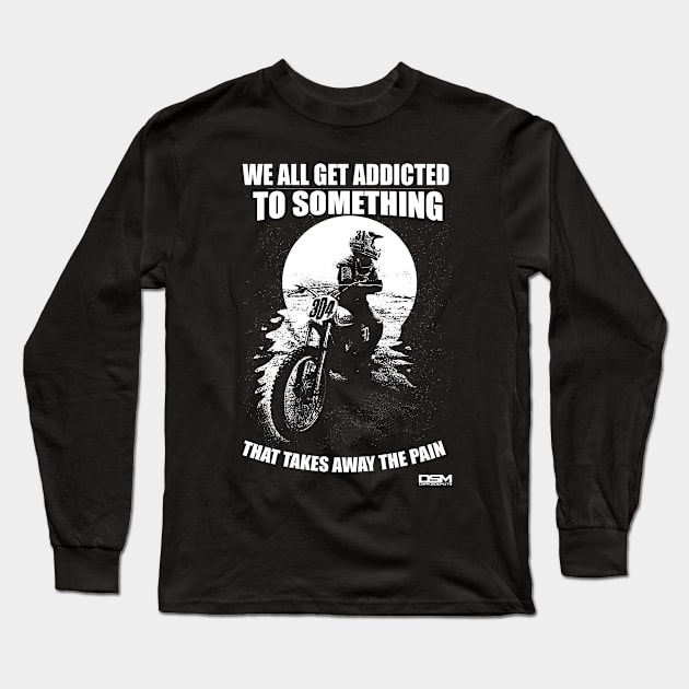 biker Long Sleeve T-Shirt by FUNNY LIFE